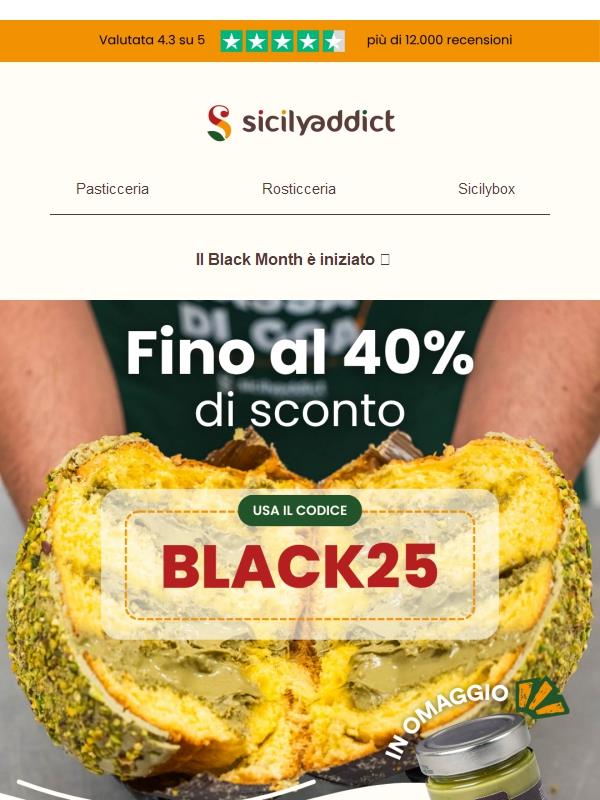 Black Month: dalla Sicilia per te 🖤