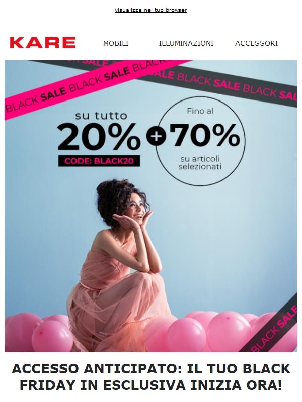 È attivo l’accesso anticipato!