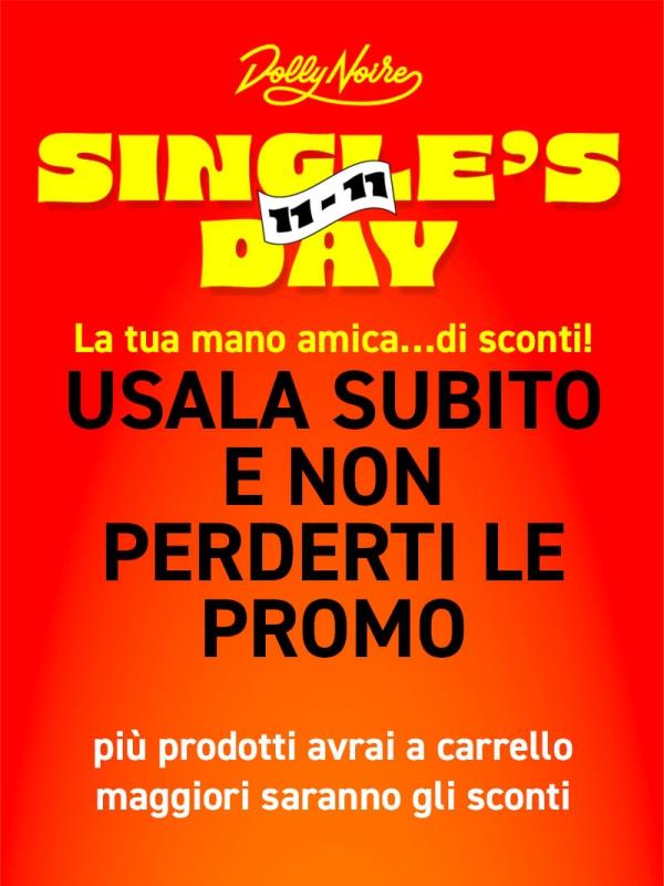 Single's Day | Scegli il tuo sconto