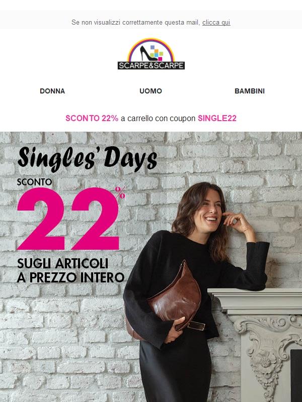 🎁 Singles' Day | -22% solo online