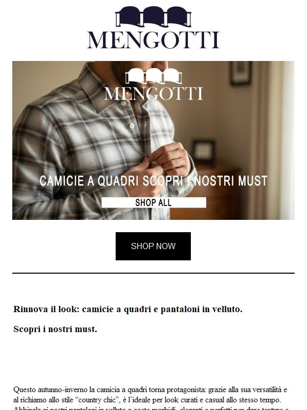 Camicie a quadri scopri i nostri must