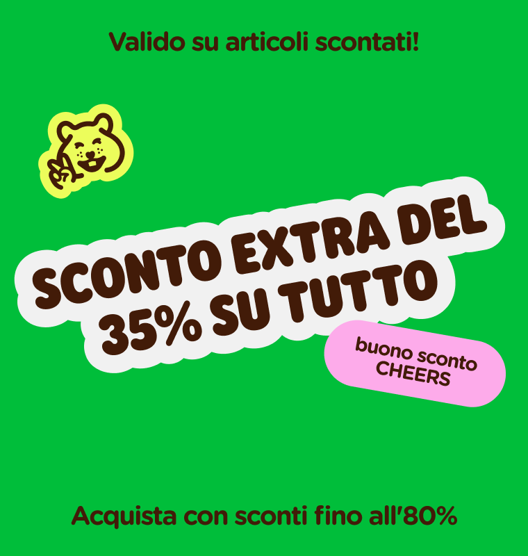  SCONTO EXTRA del 35% su TUTTO