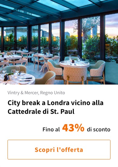 City break a Londra vicino alla Cattedrale di St. Paul