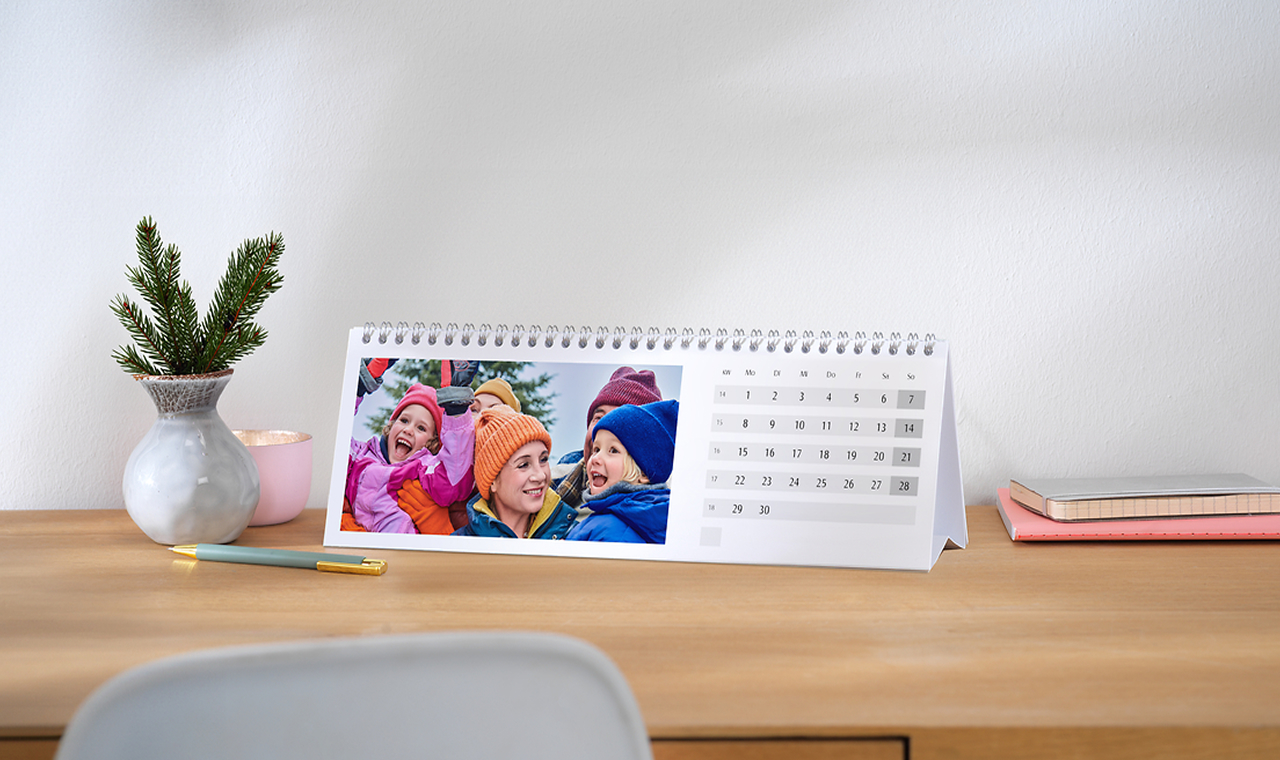 Calendario da tavolo 