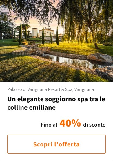 Un elegante soggiorno spa tra le colline emiliane