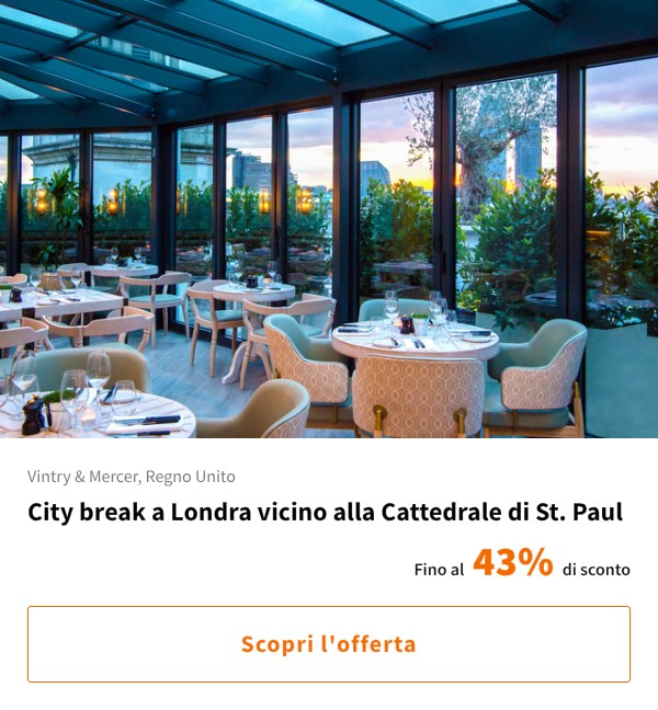 City break a Londra vicino alla Cattedrale di St. Paul