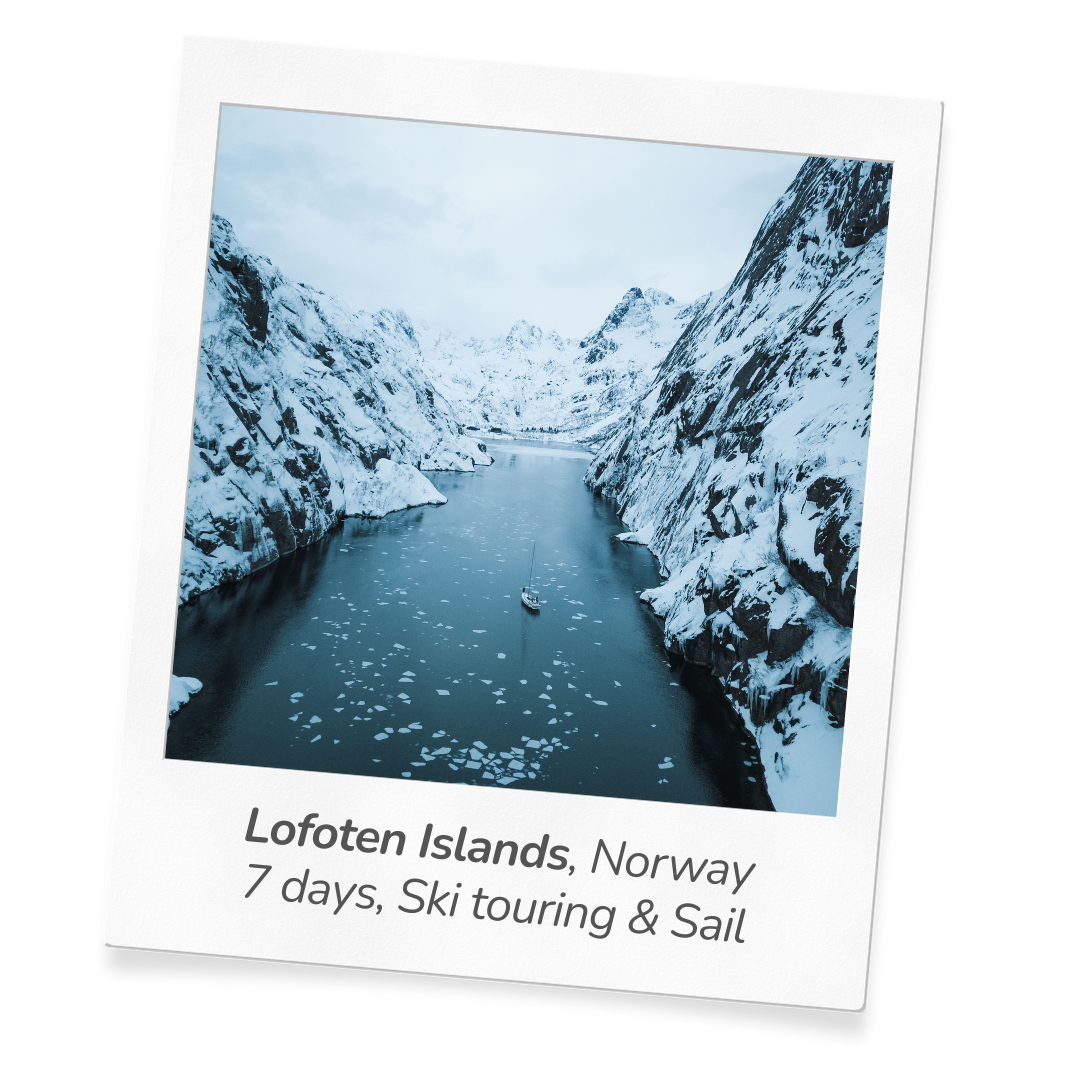 SKI TOURING SAILING TRIP IN LOFOTEN - NORWAY