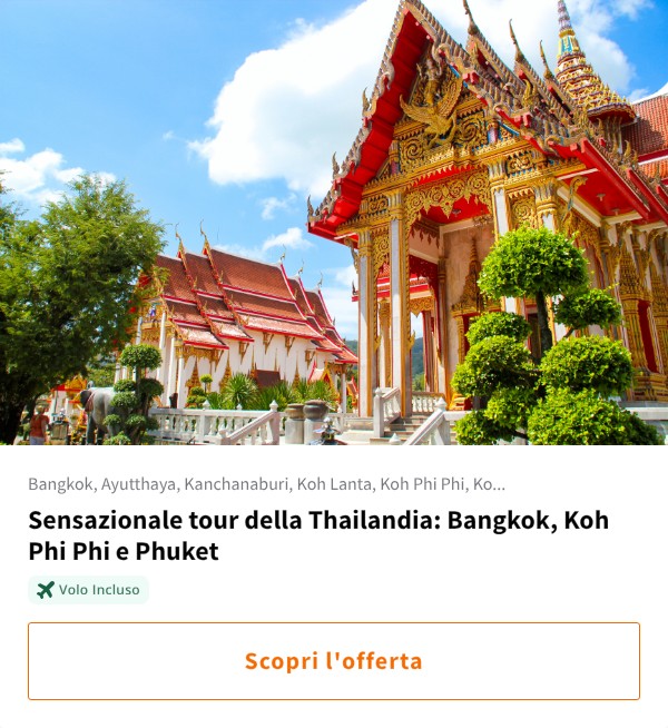 Sensazionale tour della Thailandia: Bangkok, Koh Phi Phi e Phuket