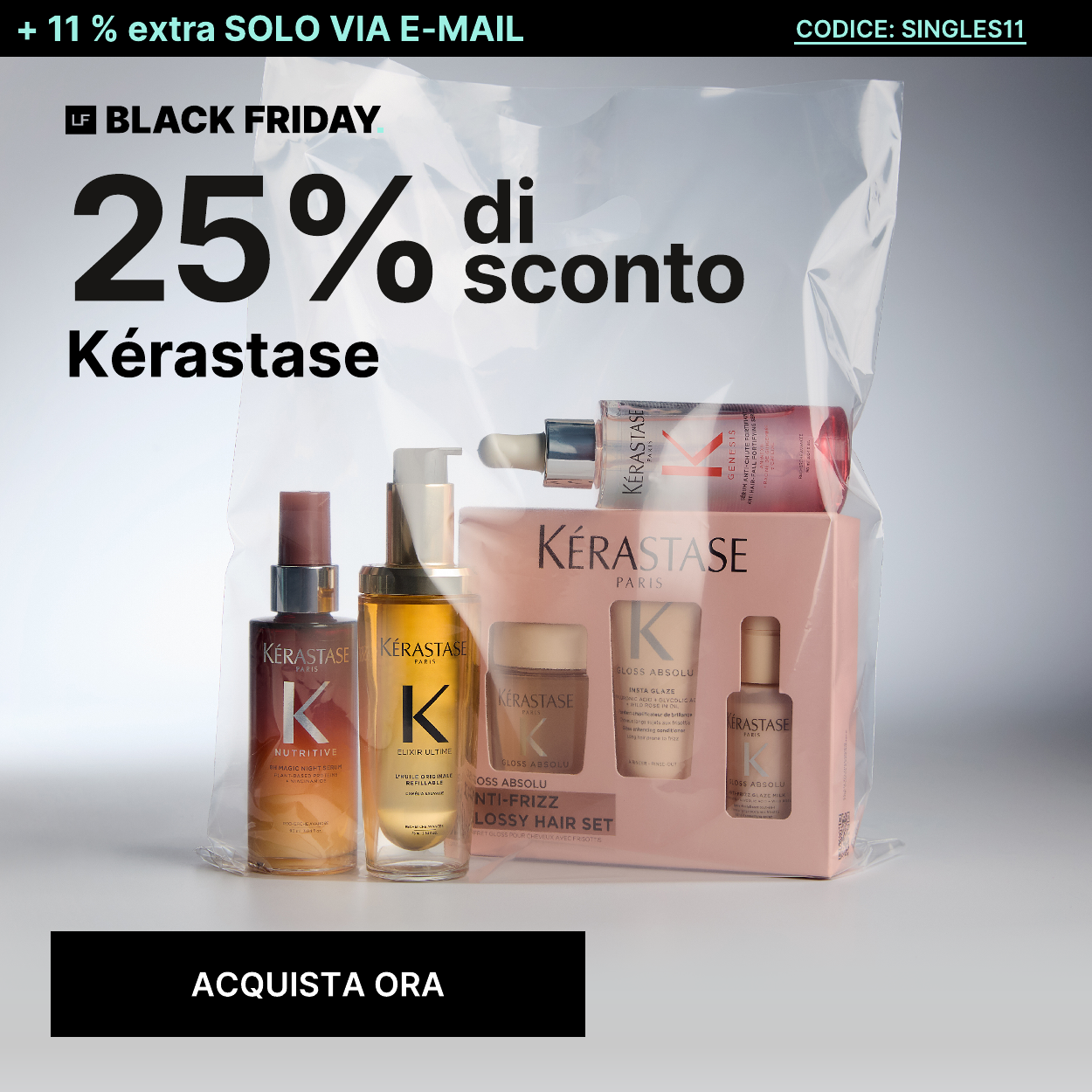 30 POUR CENT DE REMISE SUR KERASTASE