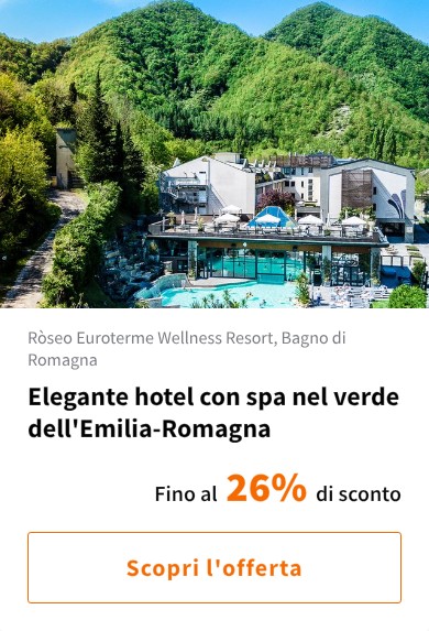 Elegante hotel con spa nel verde dell&#x27;Emilia-Romagna