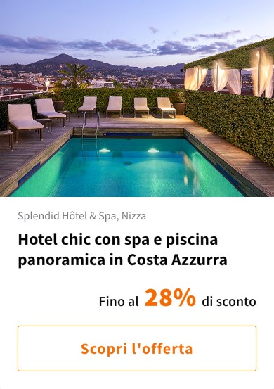 Hotel chic con spa e piscina panoramica in Costa Azzurra