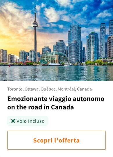 Emozionante viaggio autonomo on the road in Canada