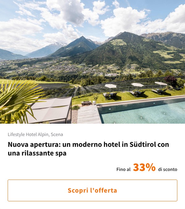 Nuova apertura: un moderno hotel in Südtirol con una rilassante spa