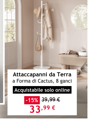 attaccapanni da terra