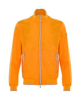 Giubbino Bomber Leggero in Tessuto Tecnico Arancione Paul & Shark