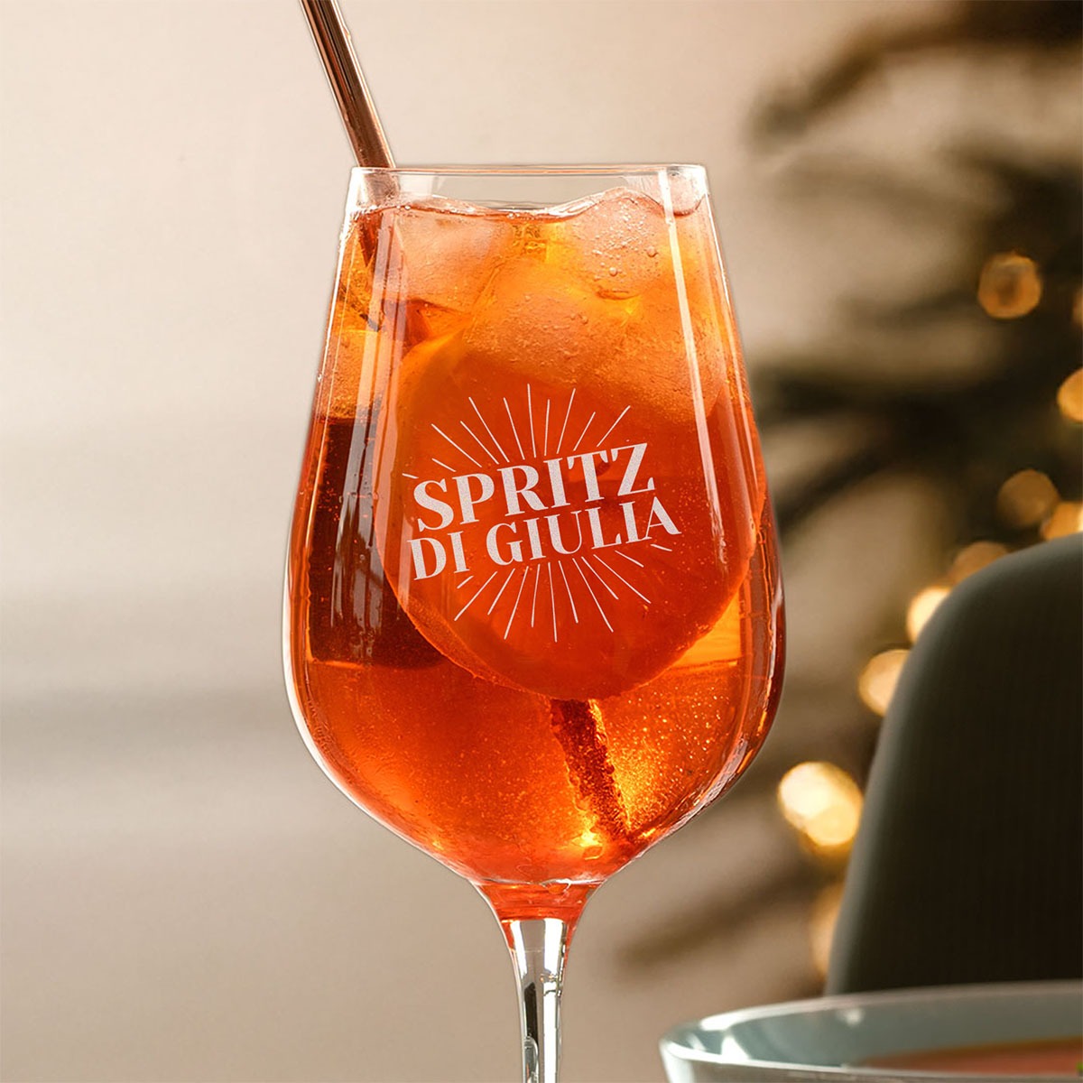 Image of Bicchiere Spritz Aperol Personalizzato con Nome