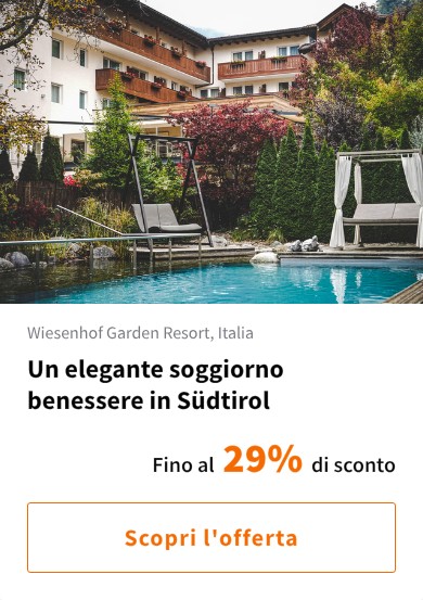 Un elegante soggiorno benessere in Südtirol