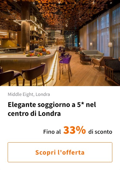 Elegante soggiorno a 5* nel centro di Londra