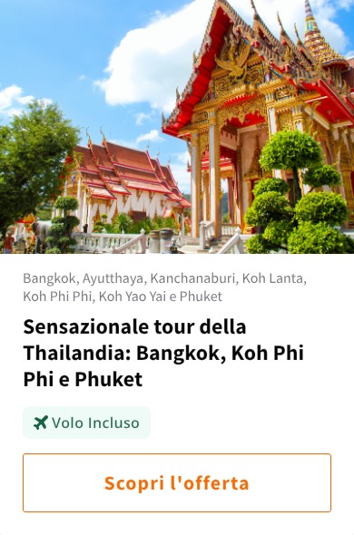 Sensazionale tour della Thailandia: Bangkok, Koh Phi Phi e Phuket