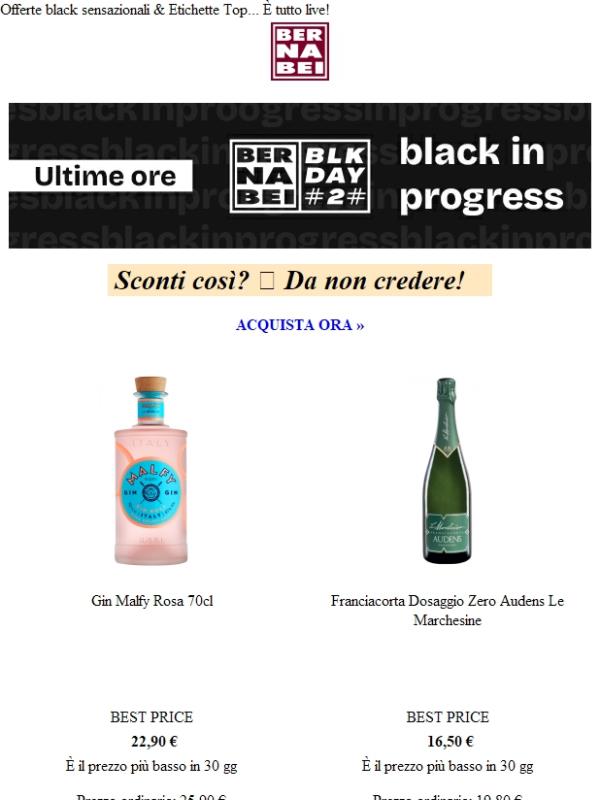 Sconti Black 💣 Che bomba!