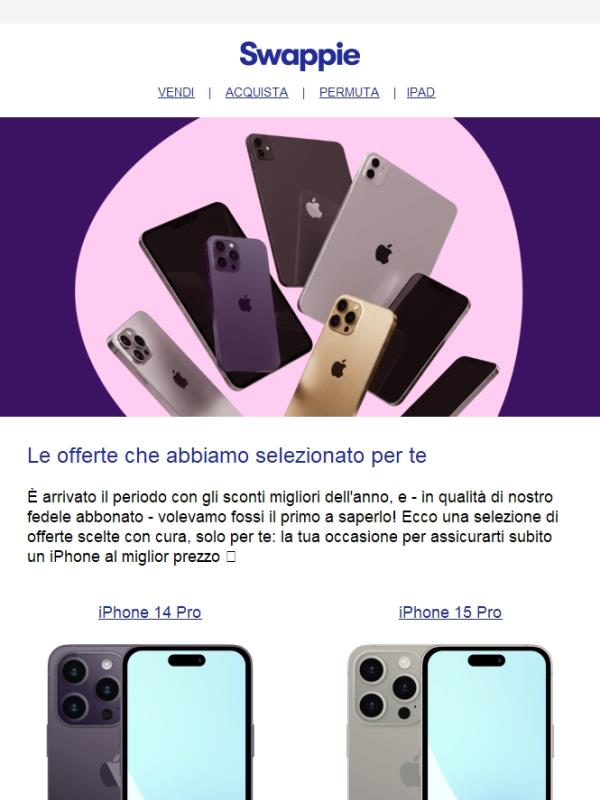 Gli sconti Black Friday sono arrivati. Scoprili subito.
