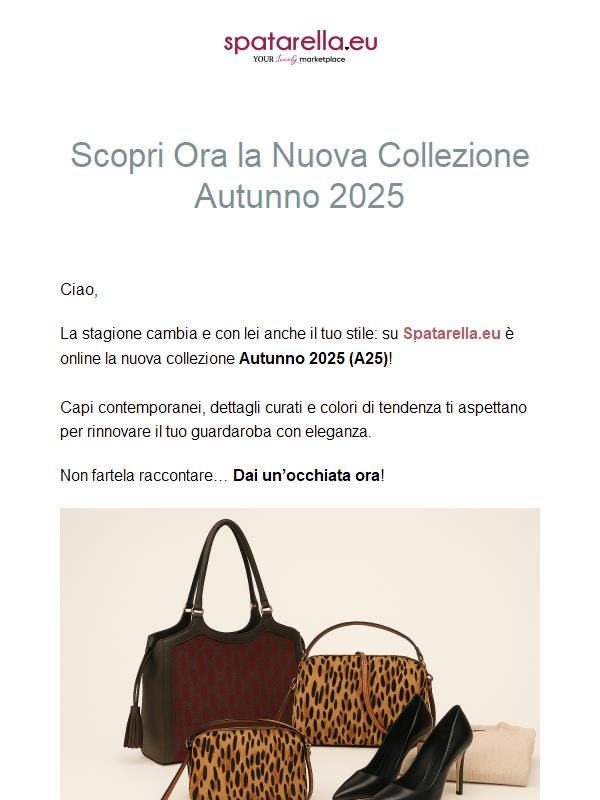 Dai un’Occhiata alla Nuova Collezione A25 👀✨
