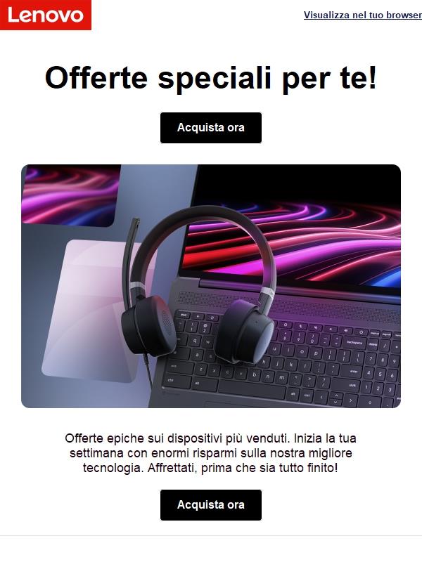 Scopri le nostre ultime offerte ora!