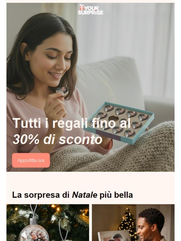 È la SINGLES' DAY! Fino al 30% di sconto su TUTTI i regali