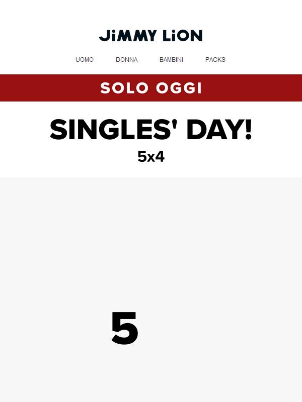 SINGLES' DAY: 5x4