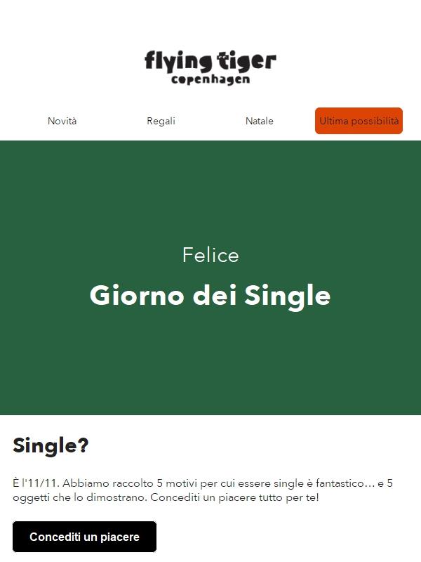 Felice Giorno dei Single 🎉😍