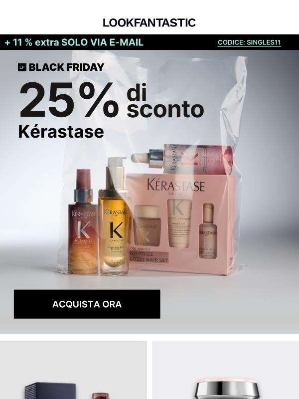 25% di sconto su Kérastase ! SOLO OGGI