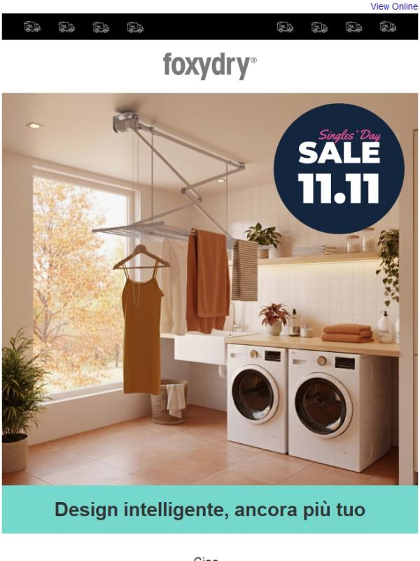 11€ di sconto, solo per te