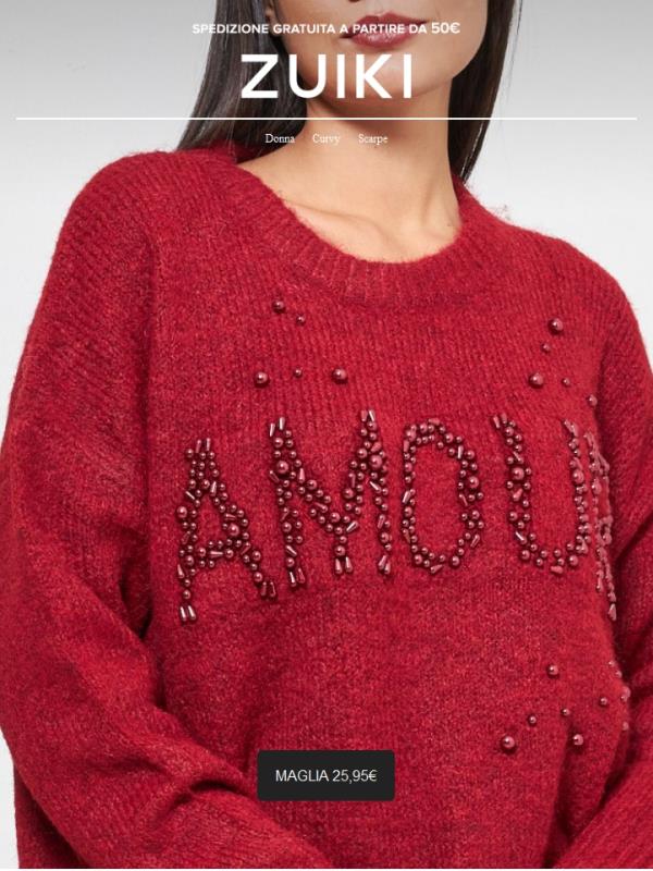 Un tocco glam ai tuoi maglioni