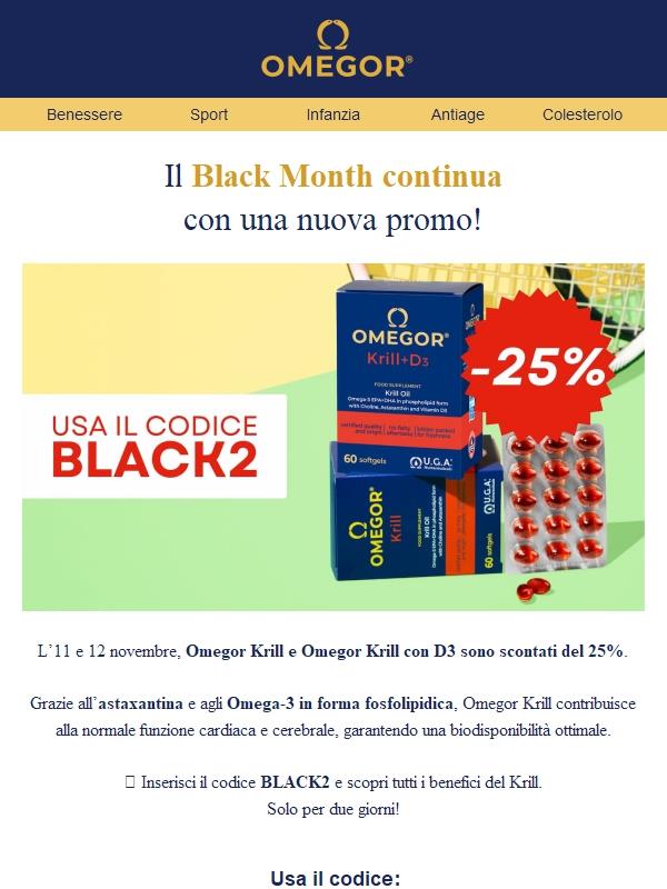 Il potere del Krill in offerta Black Friday!