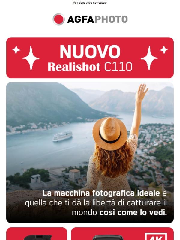 NOVITÀ - Realishot C110: l'ultra grandangolare firmato AgfaPhoto 📸