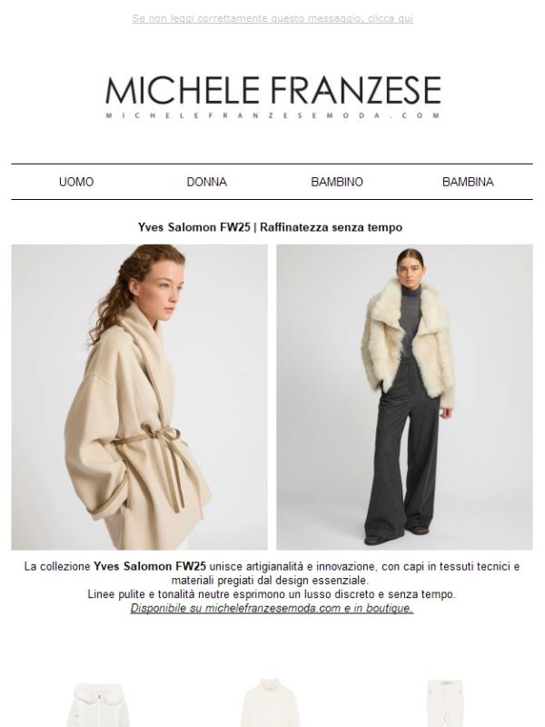 Yves Salomon FW25 | Raffinatezza senza tempo