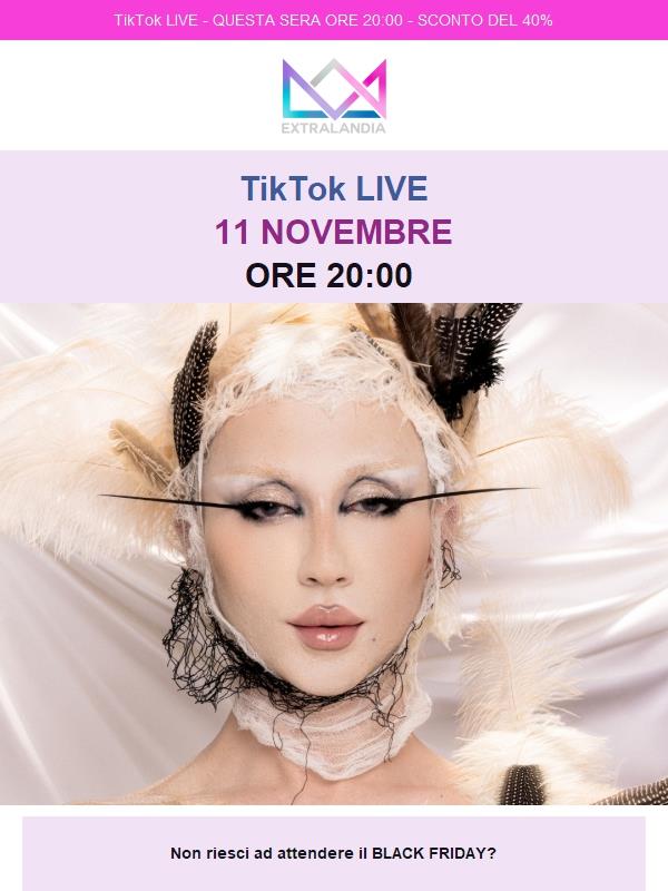 SINGLES' DAY! LIVE 11 NOVEMBRE ORE 20:00