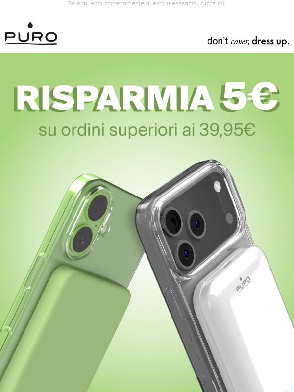 Singles Day: 5€ di sconto fino al 12 novembre!