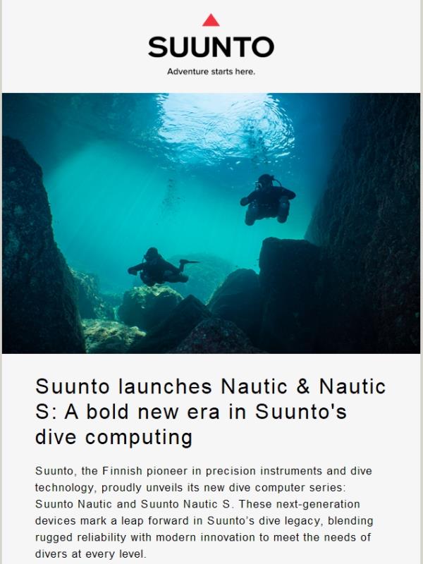 Suunto launches Nautic & Nautic S