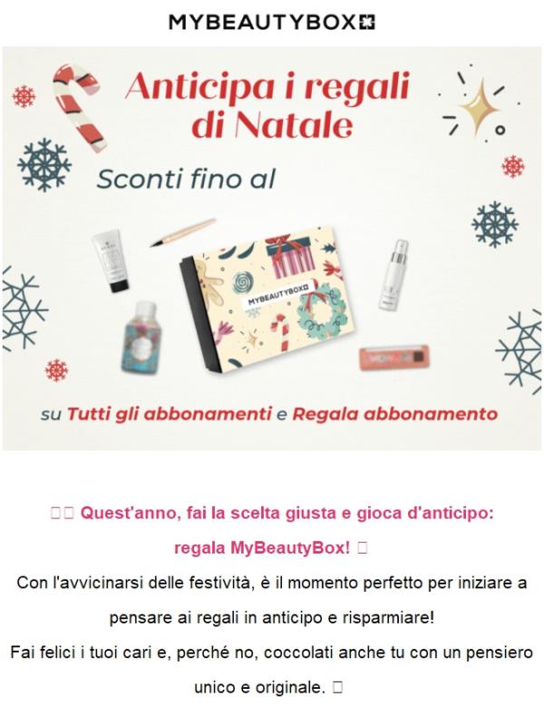 🎁 Ultimi giorni per risparmiare fino al -25%