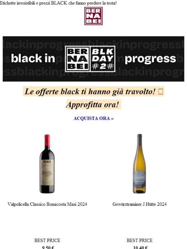 D2: Black in progress 🖤 Sconti pazzi!