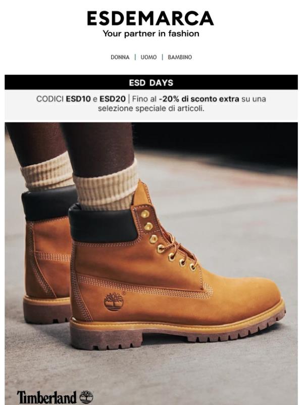 ESD Days: stivaletti con fino al -20% extra per il tuo stile