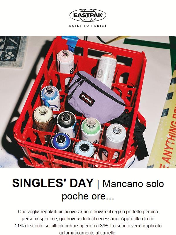 SINGLES' DAY | Mancano solo poche ore...