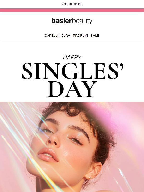 Ultima occasione per il 20 % – Happy Singles’ Day 💖