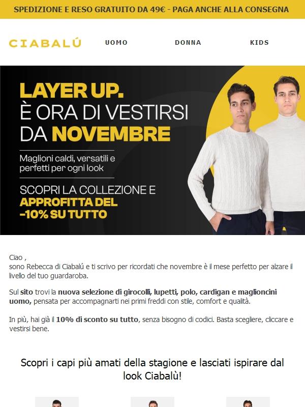 Novembre chiama: nuovi maglioni, nuovo stile 🧶