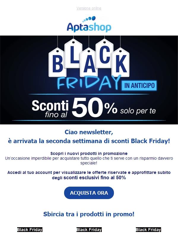 ⏰Hai visto? Nuovi sconti fino al 50%