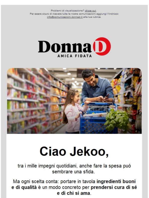 Trasforma la spesa di ogni giorno in un premio per te