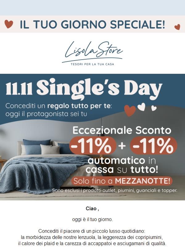 Oggi è il tuo giorno: regala a te stesso un momento di pura eleganza