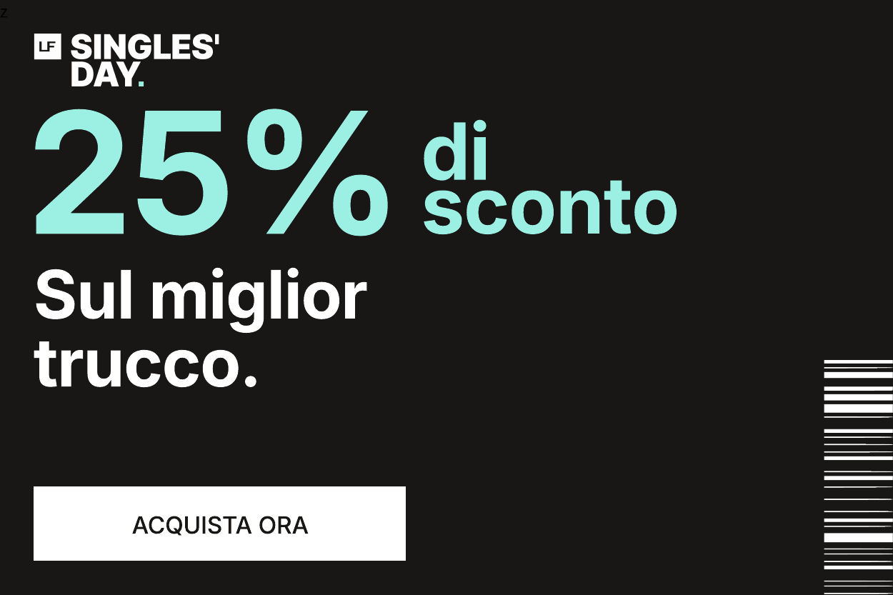 25 pour cent de remise sur maquillage