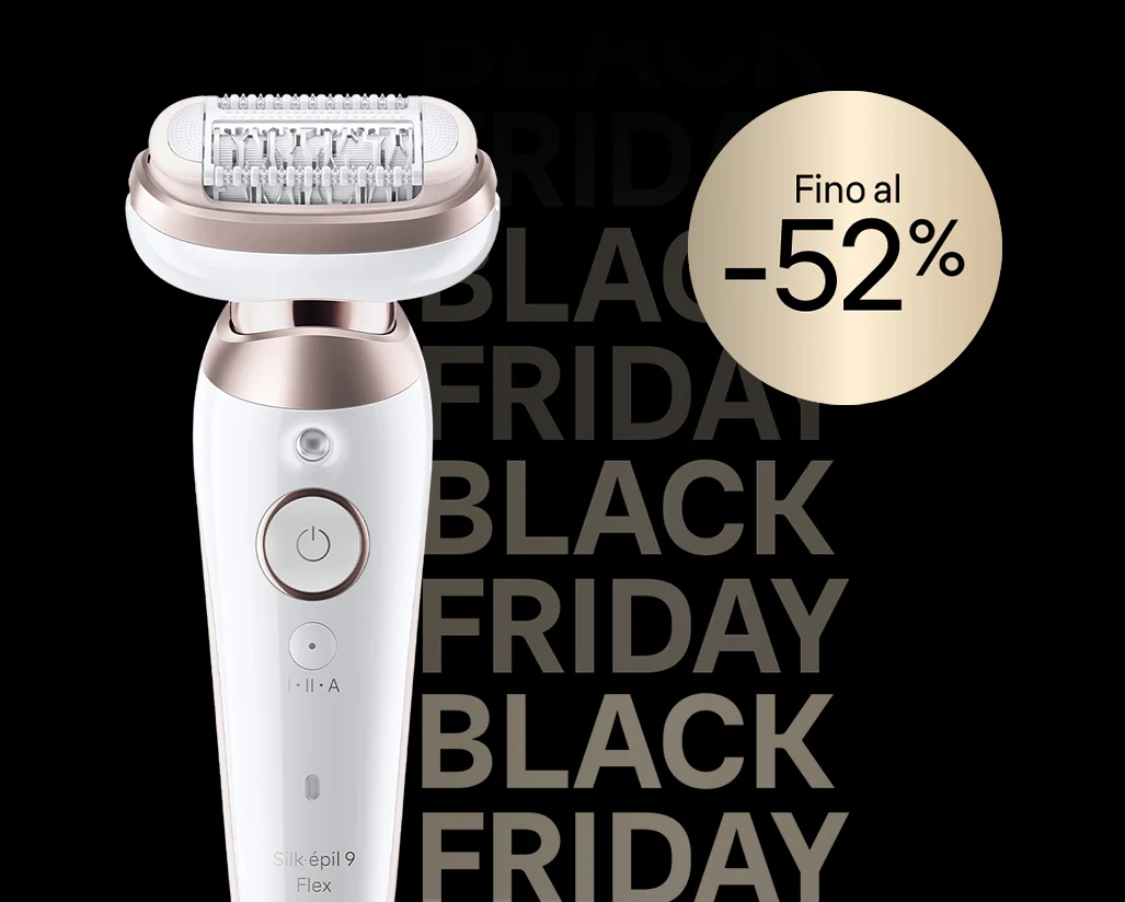 Depiladora Braun Silkepil 9 flex hasta un mes de piel suave. 115 euros de descuento con el código BFBRAUN.